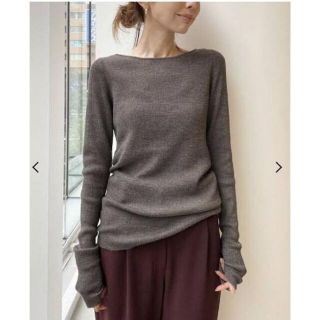 アパルトモンドゥーズィエムクラス(L'Appartement DEUXIEME CLASSE)のL'Appartement　アパルトモン　リブニット　Rib Knit(ニット/セーター)