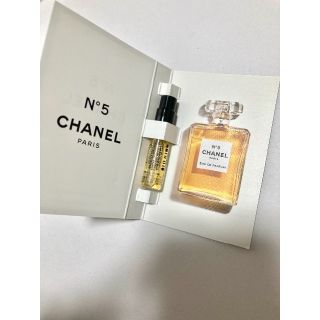 シャネル(CHANEL)のシャネル 5番 N°5 ロー オードゥ パルファム ヴァポリザター サンプルミニ(香水(女性用))