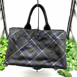 プラダ(PRADA)のPRADA プラダ カナパ　マルチカラー　ナイロン　トートバッグ   【極美品】(トートバッグ)