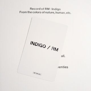 防弾少年団(BTS) - BTS RM ソロアルバム indigo ユニバ特典 トレカの