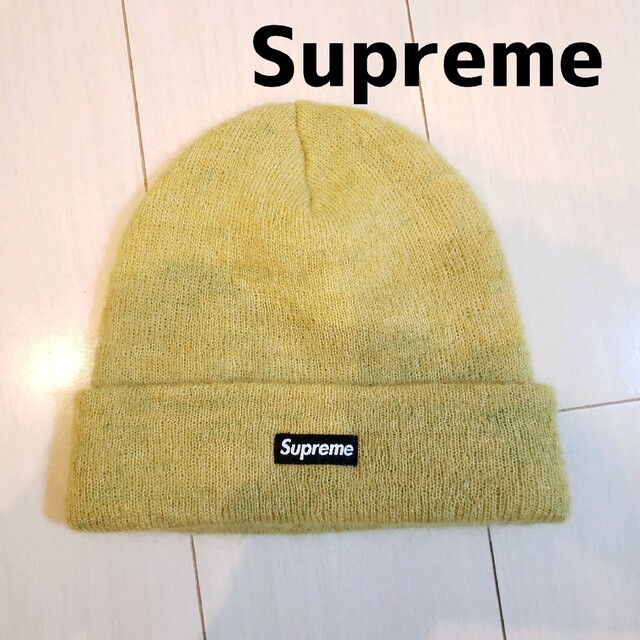Supreme(シュプリーム)のSupreme　ビーニー　ニット帽　イエロー メンズの帽子(ニット帽/ビーニー)の商品写真