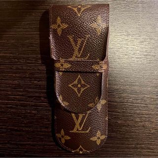 ルイヴィトン(LOUIS VUITTON)の正規 ルイ ヴィトン モノグラム ペンケース メガネケース ポーチ 小物入れ(ペンケース/筆箱)