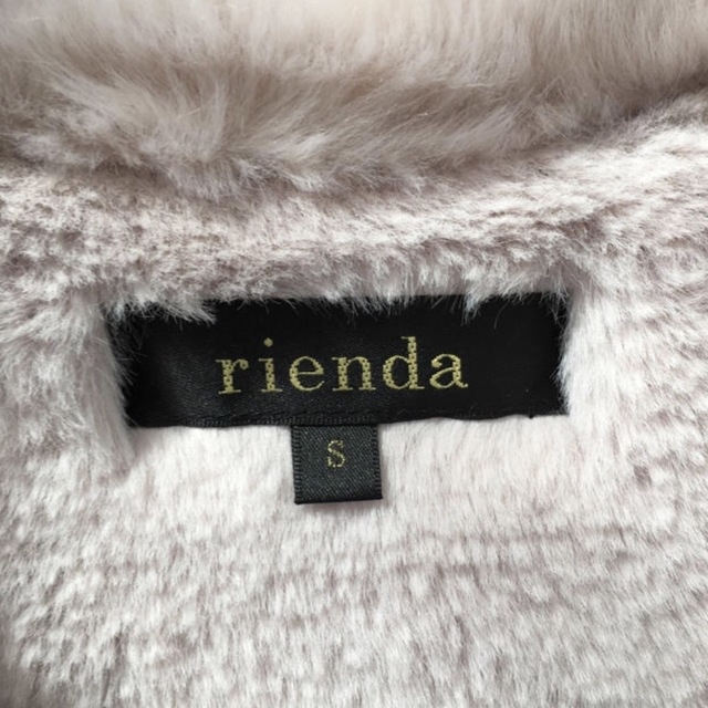 rienda(リエンダ)のrienda リエンダ FムートンミディCT ピンク レディースのジャケット/アウター(ムートンコート)の商品写真