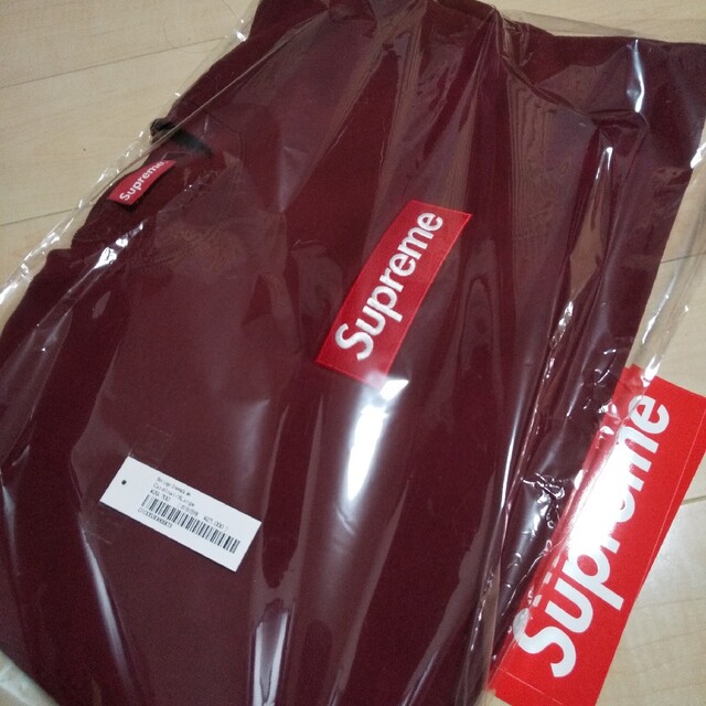 XL Supreme Box Logo Crewneck "Cardinal"