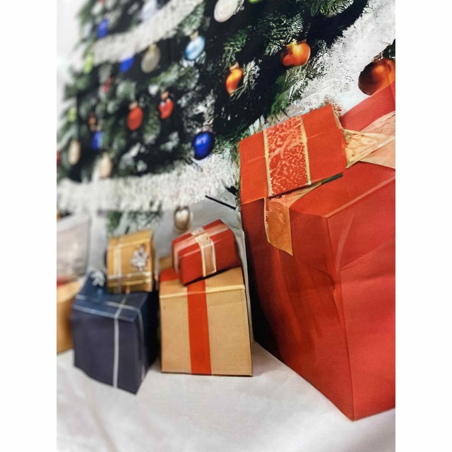 【SALE】150×100 大人気クリスマスタペストリー ハンドメイドのインテリア/家具(インテリア雑貨)の商品写真