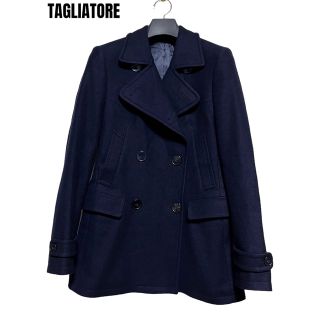 タリアトーレ(TAGLIATORE)の匿名発送　美品 イタリア製　TAGLIATORE カシミアブレンドPコート　M(ピーコート)