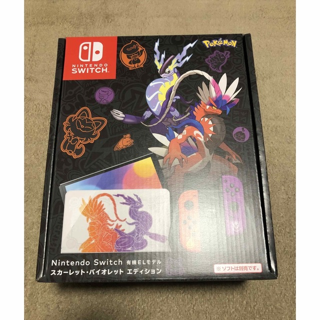 switch 有機EL とソフト(ポケットモンスターバイオレット switch 有機EL とソフト(ポケットモンスターバイオレット
