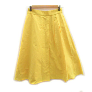 ロペ(ROPE’)のロペ ROPE フレアスカート ロング丈 36 イエロー 黄色 /MS25(ロングスカート)