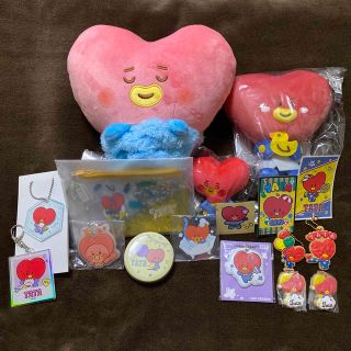 ビーティーイシビル(BT21)のBT21  TATA 17点セット　BTS (V /テテ)(キャラクターグッズ)