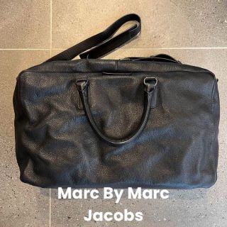 マークバイマークジェイコブス(MARC BY MARC JACOBS)のマークバイマークジェイコブス　ボストンバッグ　レザー　本革　ブラック　黒(ボストンバッグ)