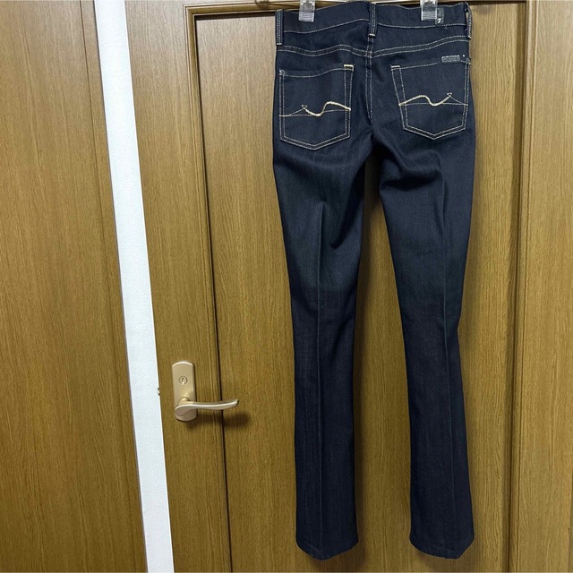 7 for all mankind(セブンフォーオールマンカインド)のセブンフォーオールマンカインド　インディゴ　センタープレス　スキニー　ジーンズ レディースのパンツ(デニム/ジーンズ)の商品写真