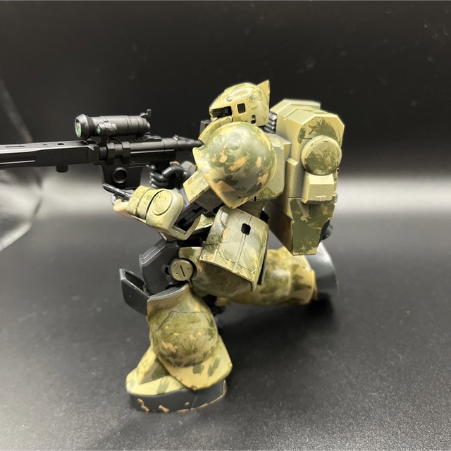 ガンプラ 全塗装完成品 HG MS-05L ザクI・スナイパータイプ 1