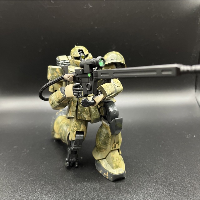 ガンプラ　全塗装完成品　HG  MS-05L ザクI・スナイパータイプ