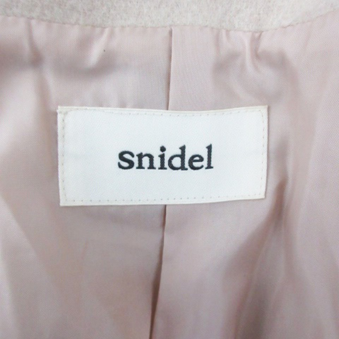 SNIDEL(スナイデル)のスナイデル snidel チェスターコート ミドル丈 ウール 0 ベージュ レディースのジャケット/アウター(その他)の商品写真