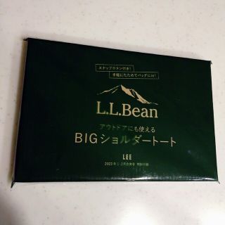 エルエルビーン(L.L.Bean)のLEE 2023 1.2月合併号 付録 L.L.Bean BIGショルダートート(トートバッグ)