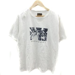 ジャパンブルージーンズ(JAPAN BLUE JEANS)のジャパンブルージーンズ Tシャツ カットソー 半袖 クルーネック プリント L(Tシャツ/カットソー(半袖/袖なし))