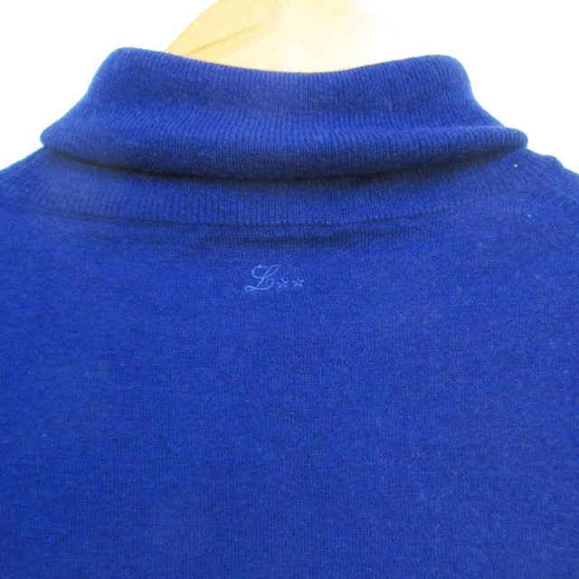 LE CIEL BLEU(ルシェルブルー)のルシェルブルー ニット セーター 長袖 タートルネック 40 紺  /FF22 レディースのトップス(ニット/セーター)の商品写真