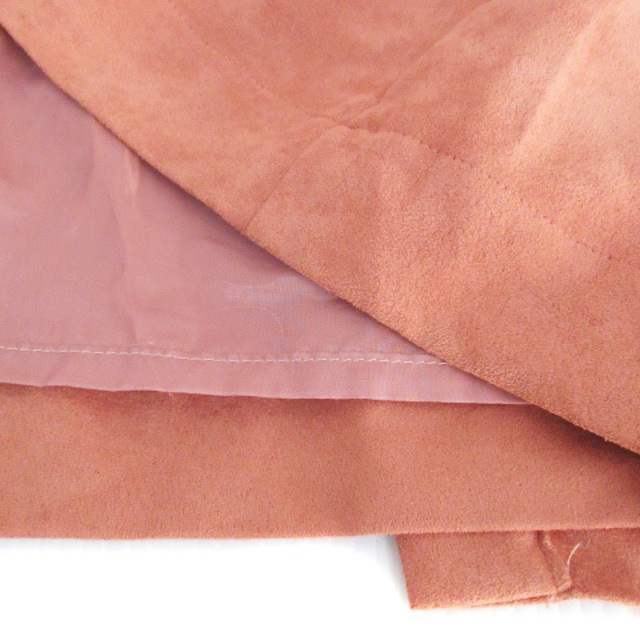 JUSGLITTY(ジャスグリッティー)のジャスグリッティー フレアスカート ミモレ丈 無地 2 オレンジ /FF26 レディースのスカート(ひざ丈スカート)の商品写真