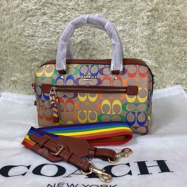 未使用保管品 COACH コーチ 2way ショルダーバッグ