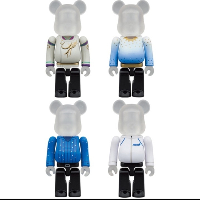 YUZU × BE RBRICK for ANA 羽生結弦 100% 4種セット