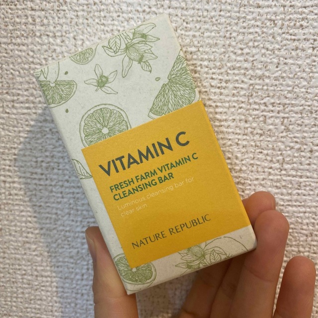 NATURE REPUBLIC(ネイチャーリパブリック)のNATURE REPABLIC ビタミンC クレンジング バー コスメ/美容のスキンケア/基礎化粧品(洗顔料)の商品写真