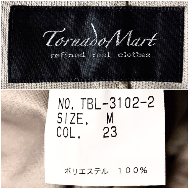 未使用TORNADO MART送料込トルネードマート新品定価3万円程ジャケットM