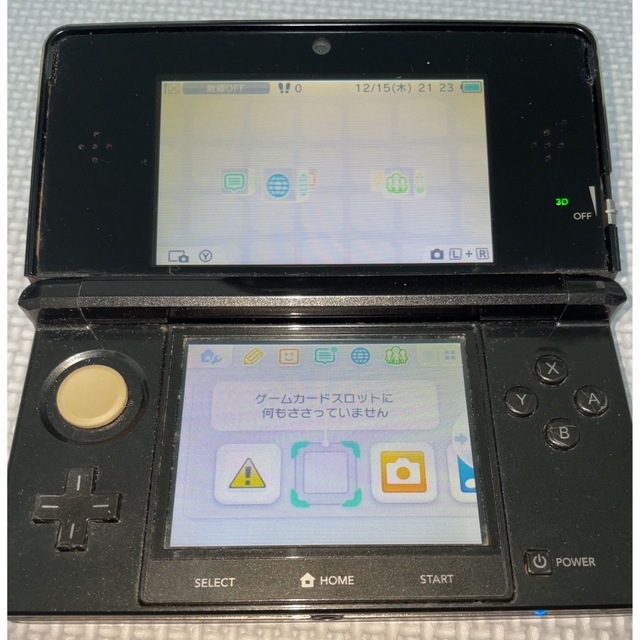 【ジャンク品】ニンテンドー3DS 本体 ブラック | フリマアプリ ラクマ