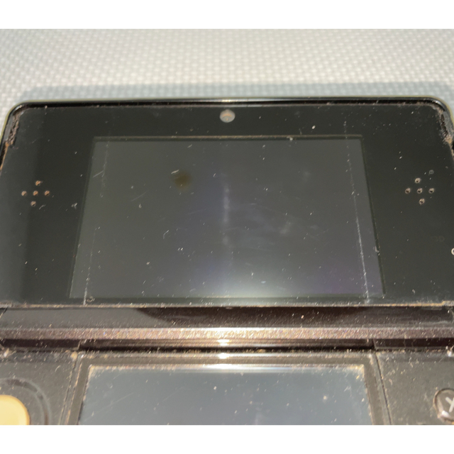 ニンテンドー3DS(ニンテンドー3DS)の【ジャンク品】ニンテンドー3DS 本体  ブラック エンタメ/ホビーのゲームソフト/ゲーム機本体(携帯用ゲーム機本体)の商品写真