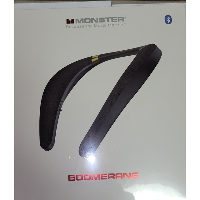 【新品未開封】Monster ワイヤレスネックスピーカー Bluetooth | フリマアプリ ラクマ