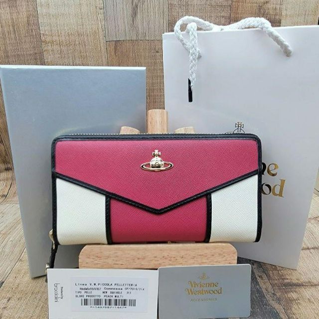 ✨新品 翌日発送✨ヴィヴィアンウエストウッド 長財布 55VV317