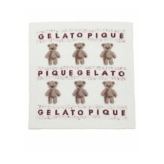 ジェラートピケ(gelato pique)の新品　タグ付き　ジェラートピケ  アグリーべア　ジャガード　ブランケット(毛布)