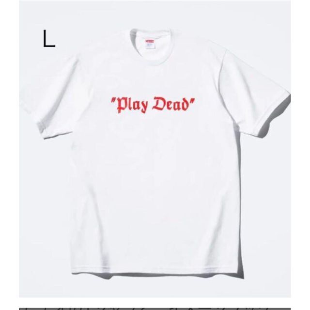 Supreme(シュプリーム)のSupreme Play Dead Tee White メンズのトップス(Tシャツ/カットソー(半袖/袖なし))の商品写真