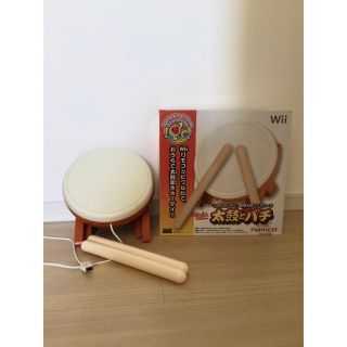 ウィー(Wii)の「太鼓とバチ」太鼓の達人 Wii用 専用太鼓コントローラ(その他)