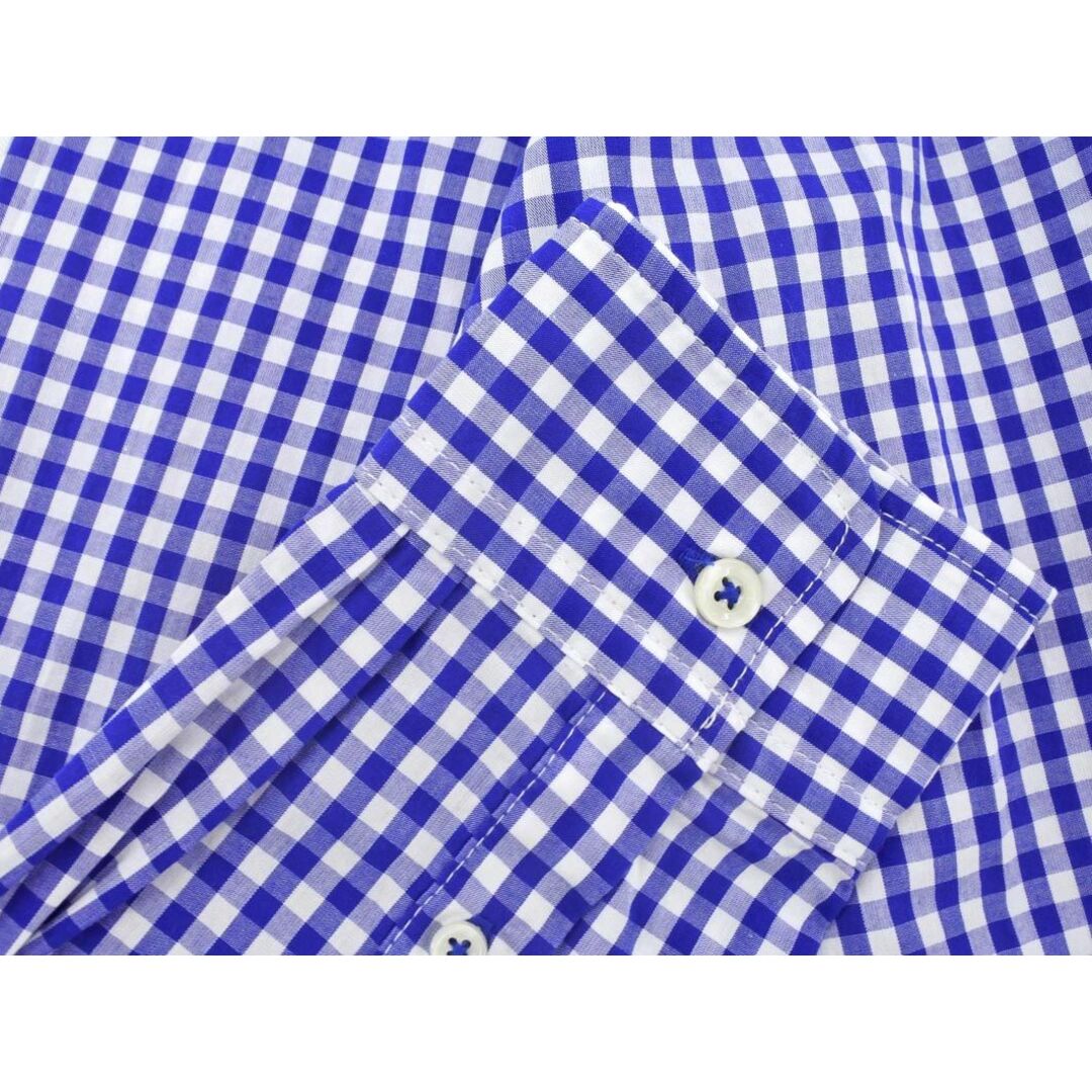 JUNRED(ジュンレッド)のジュンレッド ギンガムチェック シャツ size1/白ｘ青 ◇■ メンズ メンズのトップス(シャツ)の商品写真