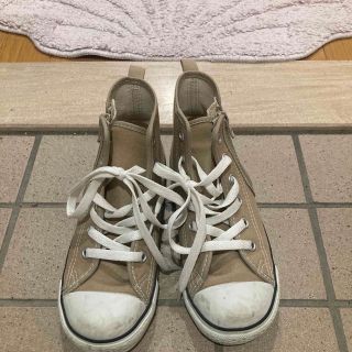 コンバース(CONVERSE)のCONVERSE  20cm  ベージュ(スニーカー)