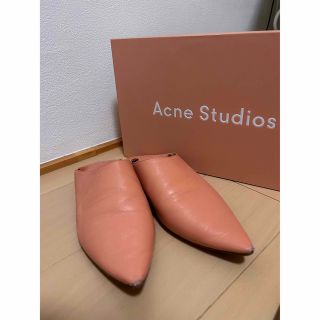 アクネストゥディオズ(Acne Studios)のアクネ アクネストゥディオス バブーシュ パンプス ミュール  24.5 (バレエシューズ)