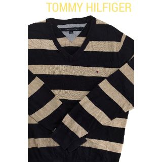 トミーヒルフィガー(TOMMY HILFIGER)の【美品】TOMMY HILFIGER(トミーヒルフィガー)メンズニット S(ニット/セーター)