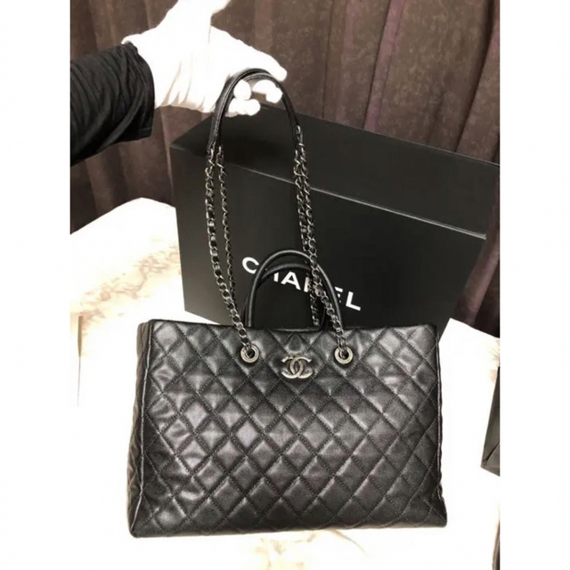 CHANEL シャネル　グランド　ショッピングバッグ