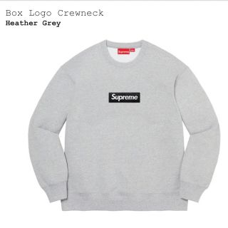 シュプリーム(Supreme)のSupreme Box Logo Crewneck Heather Grey M(スウェット)