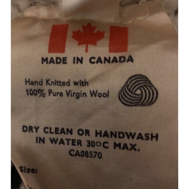 カナダ製　カウチン　 メンズのトップス(ニット/セーター)の商品写真