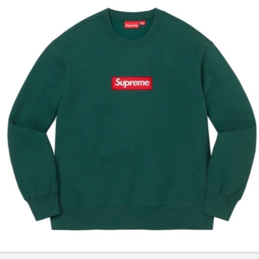 Supreme(シュプリーム)のSupreme Box Logo Crewneck dark pine メンズのトップス(その他)の商品写真