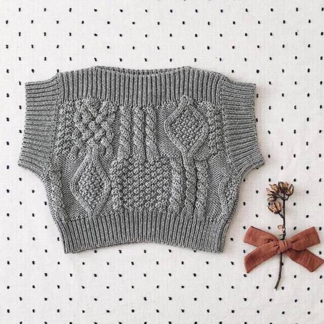 soor ploom margot sweater vest 4-5 | agro-vet.hr