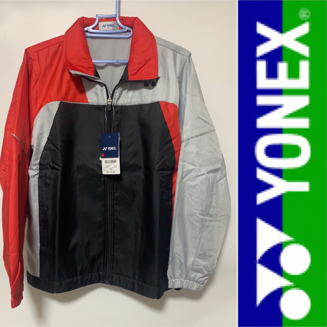 YONEX(ヨネックス)の黒いキャップと相性抜群のウインドブレーカージャケット★ダイエットや散歩の上着に◎ メンズのトップス(ジャージ)の商品写真