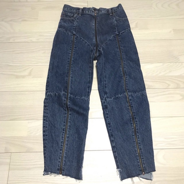 期間限定値下げ VETEMENTS LEVI'S 17ss 再構築ジップデニム