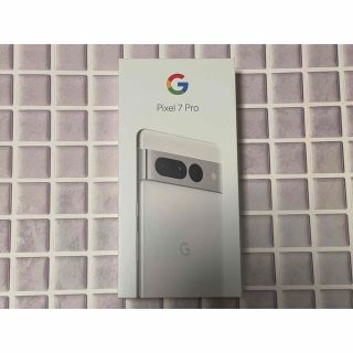 グーグル(Google)のGoogle Pixel 7 Pro snow 128GB(スマートフォン本体)