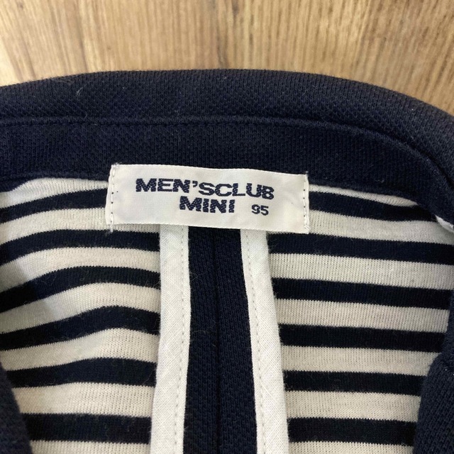 Men's Club(メンズクラブ)のジャケット Yシャツ 2点セット 95 フォーマル キッズ/ベビー/マタニティのキッズ服男の子用(90cm~)(ドレス/フォーマル)の商品写真