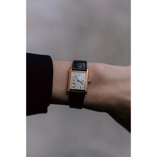 カルティエ(Cartier)の【オーバーホール済】 Cartier マストタンクLM 縦ローマ(腕時計)