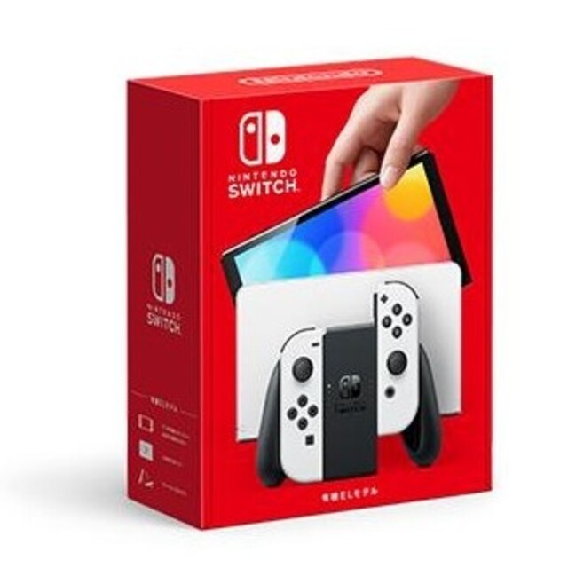 Nintendo Switch 本体（有機ELモデル）ホワイト エンタメ/ホビーの雑誌(ゲーム)の商品写真