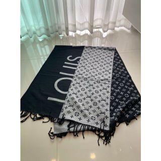 ヴィトン(LOUIS VUITTON) マフラー/ショール(レディース)(グレー/灰色