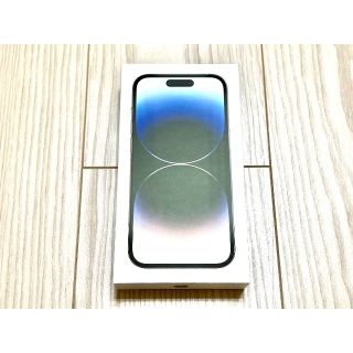 アップル(Apple)のiPhone14 pro 128GB シルバー 新品 SIMフリー(スマートフォン本体)